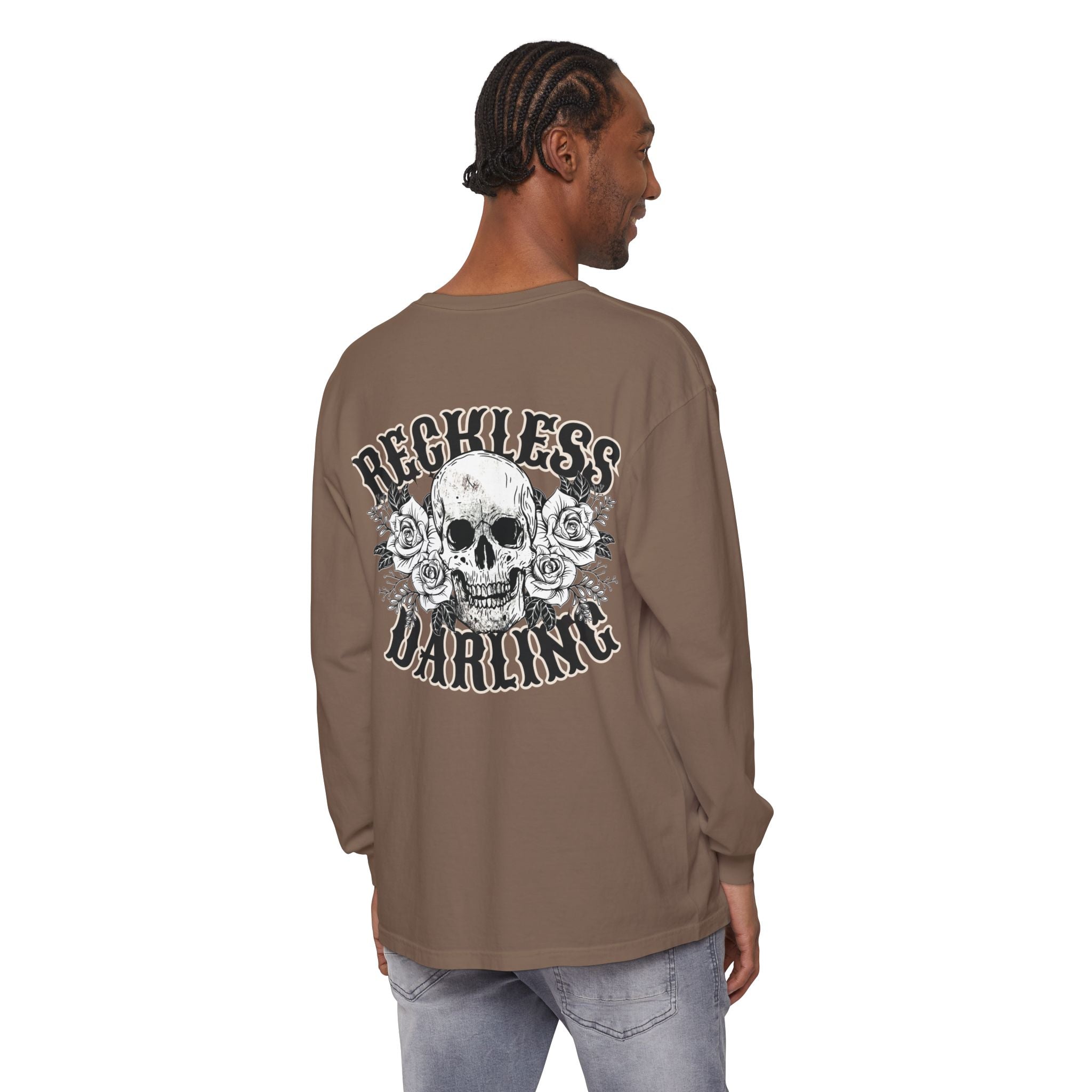 Reckless Darling Skull Long Sleeve Tee