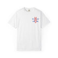 Red White and Reckless T-Shirt — Patriotic Peace-Sign Graphic Tee