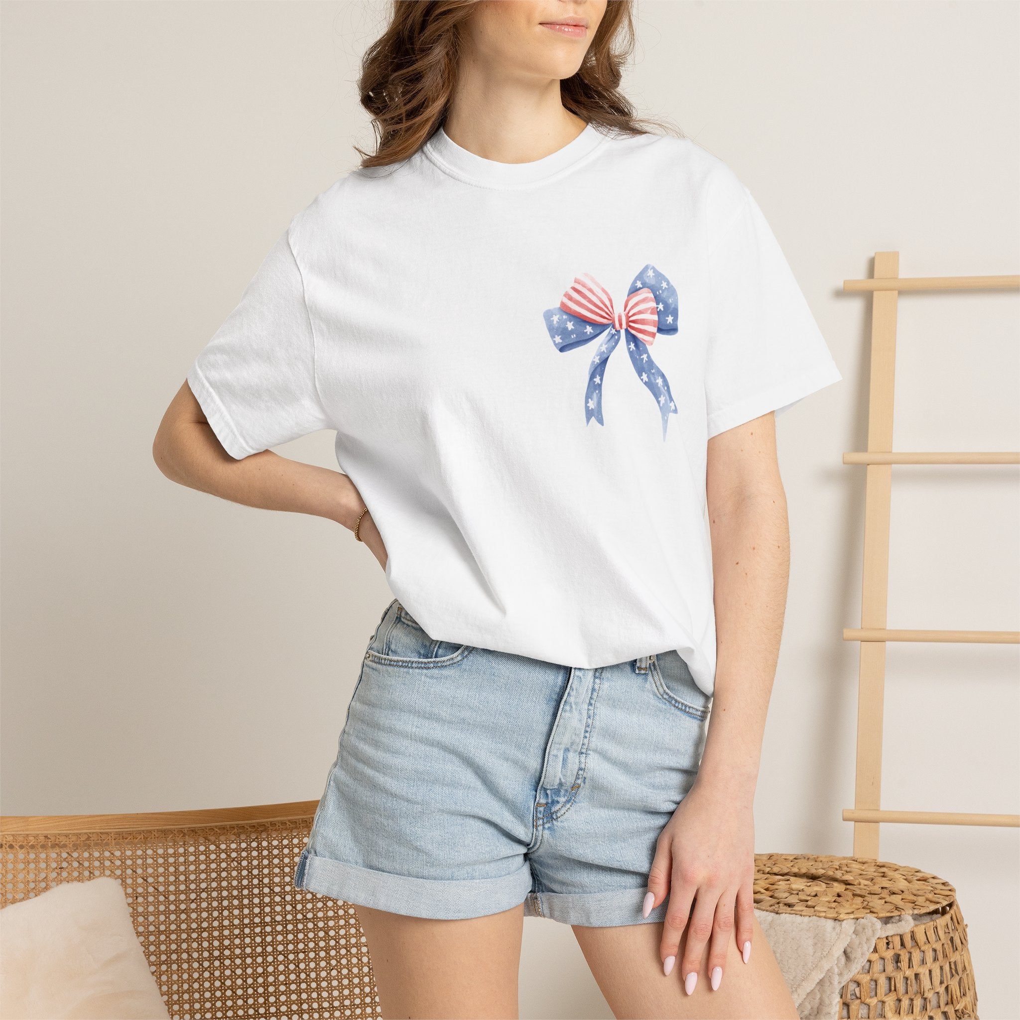 Patriotic Cowboy Boot T-Shirt — "Stars, Stripes & Southern Nights" Design