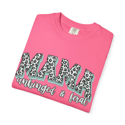 Mama Mom Leopard Print T-Shirt — Mama Managed & Fed Graphic Tee