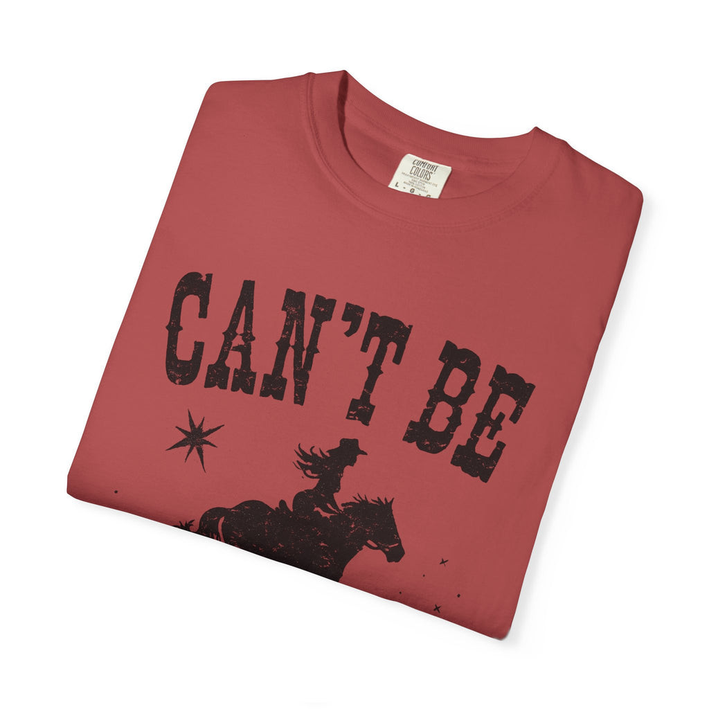 Can’t Be Tamed Western T-Shirt — Cowboy Horse Graphic Tee