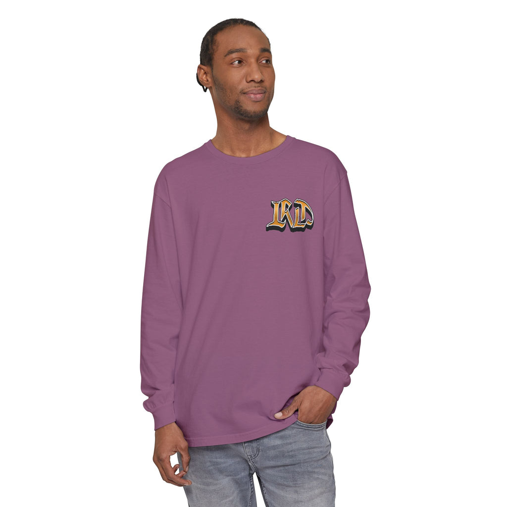 Reckless Darling Long Sleeve Shirt — Skull & Sunflower Graphic