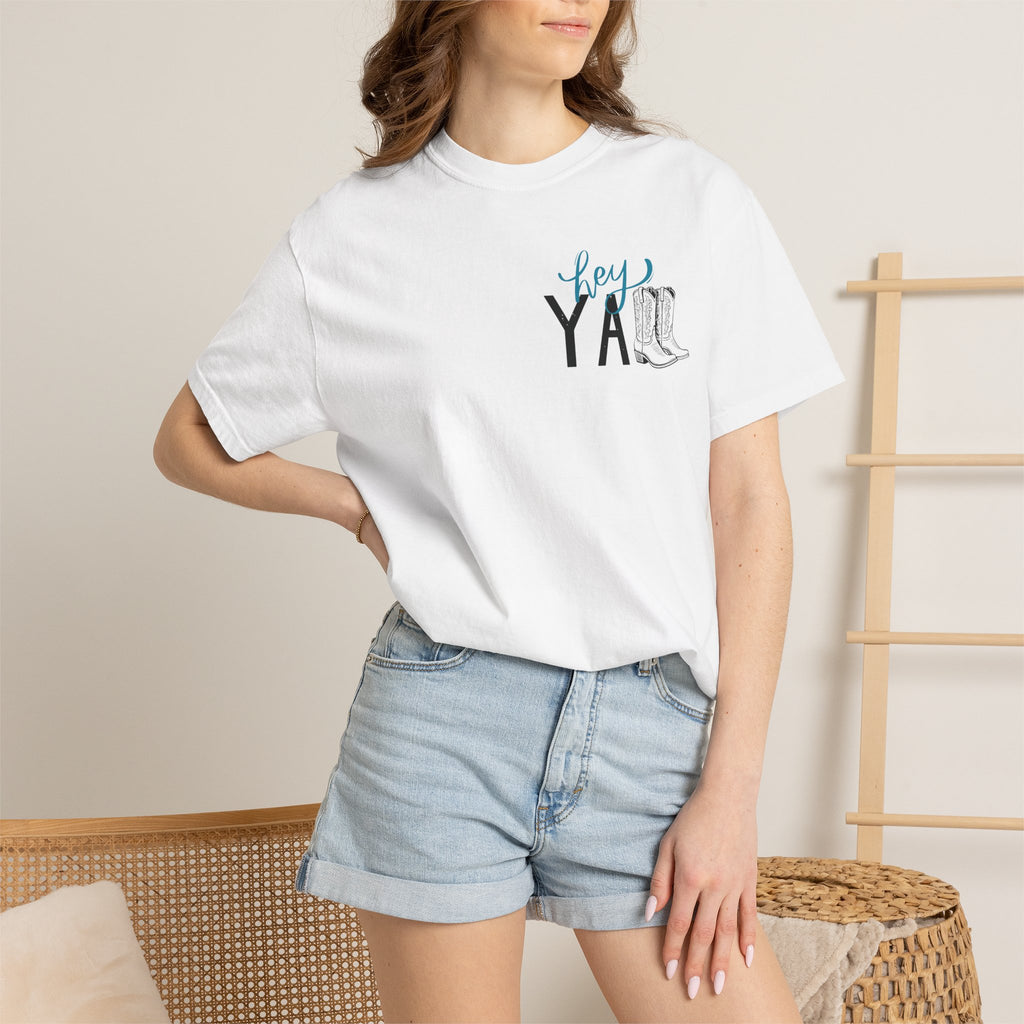 Hey Ya Cowboy Boots T‑Shirt
