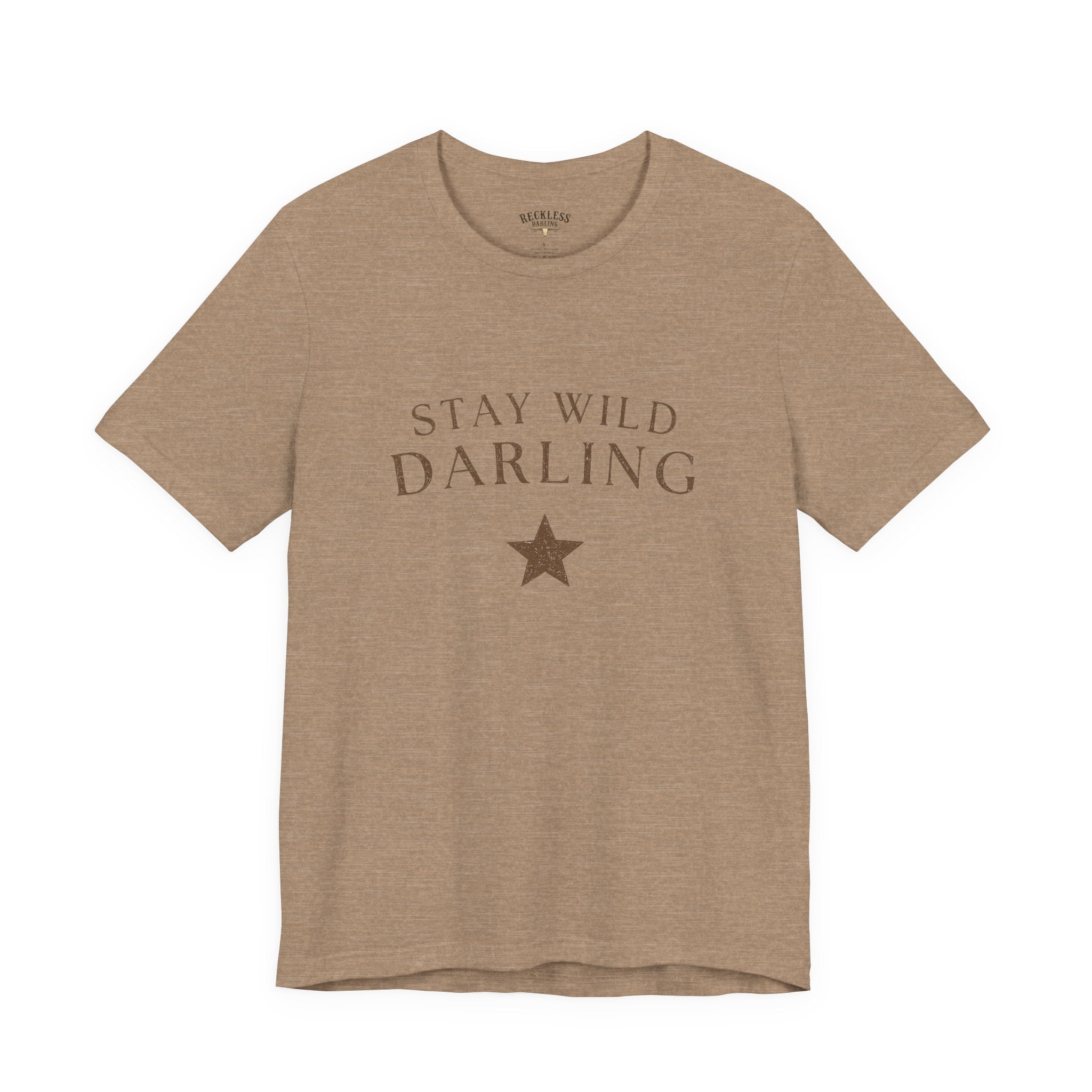 Stay Wild Darling Tee — Vintage Star Graphic T‑Shirt