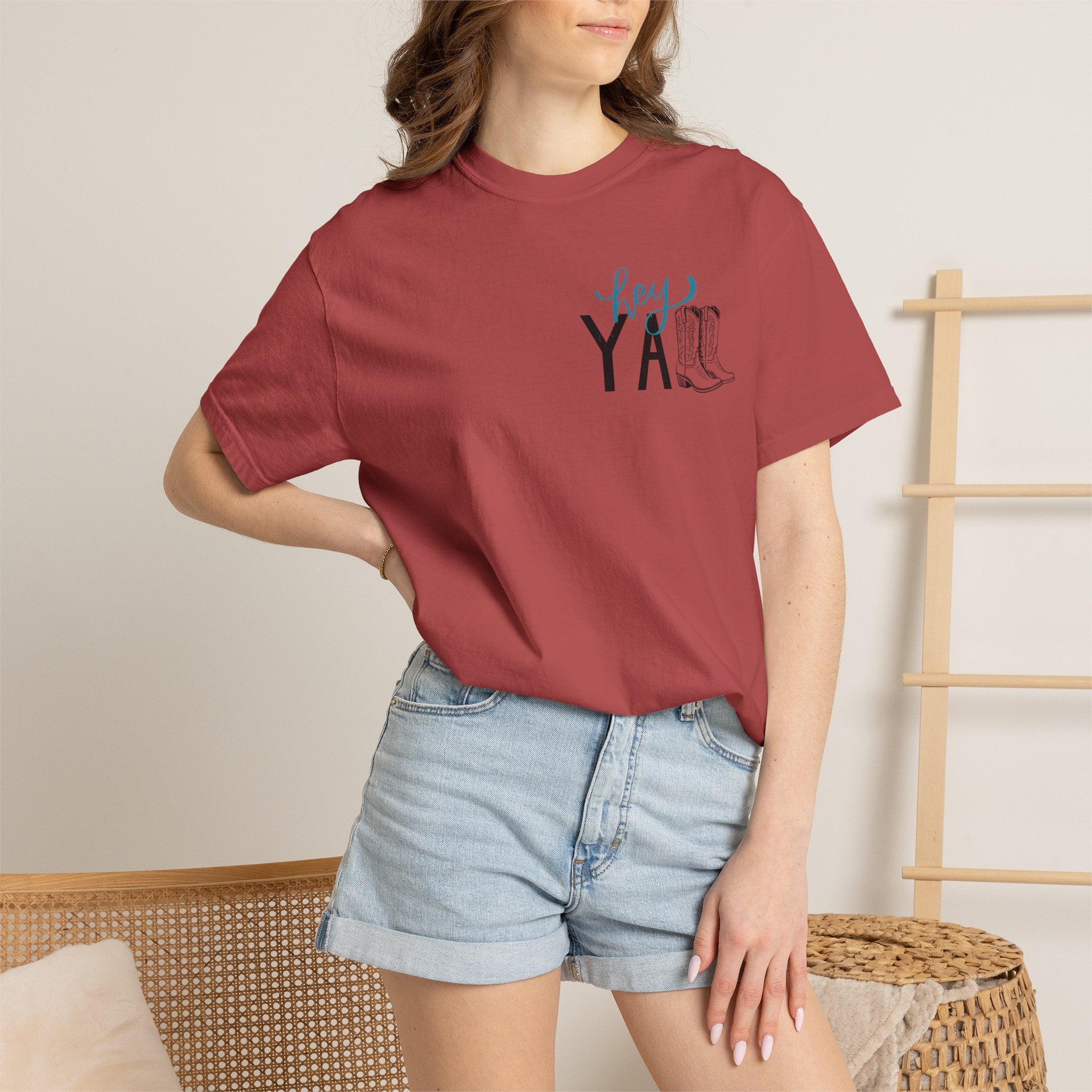Hey Ya Cowboy Boots T‑Shirt