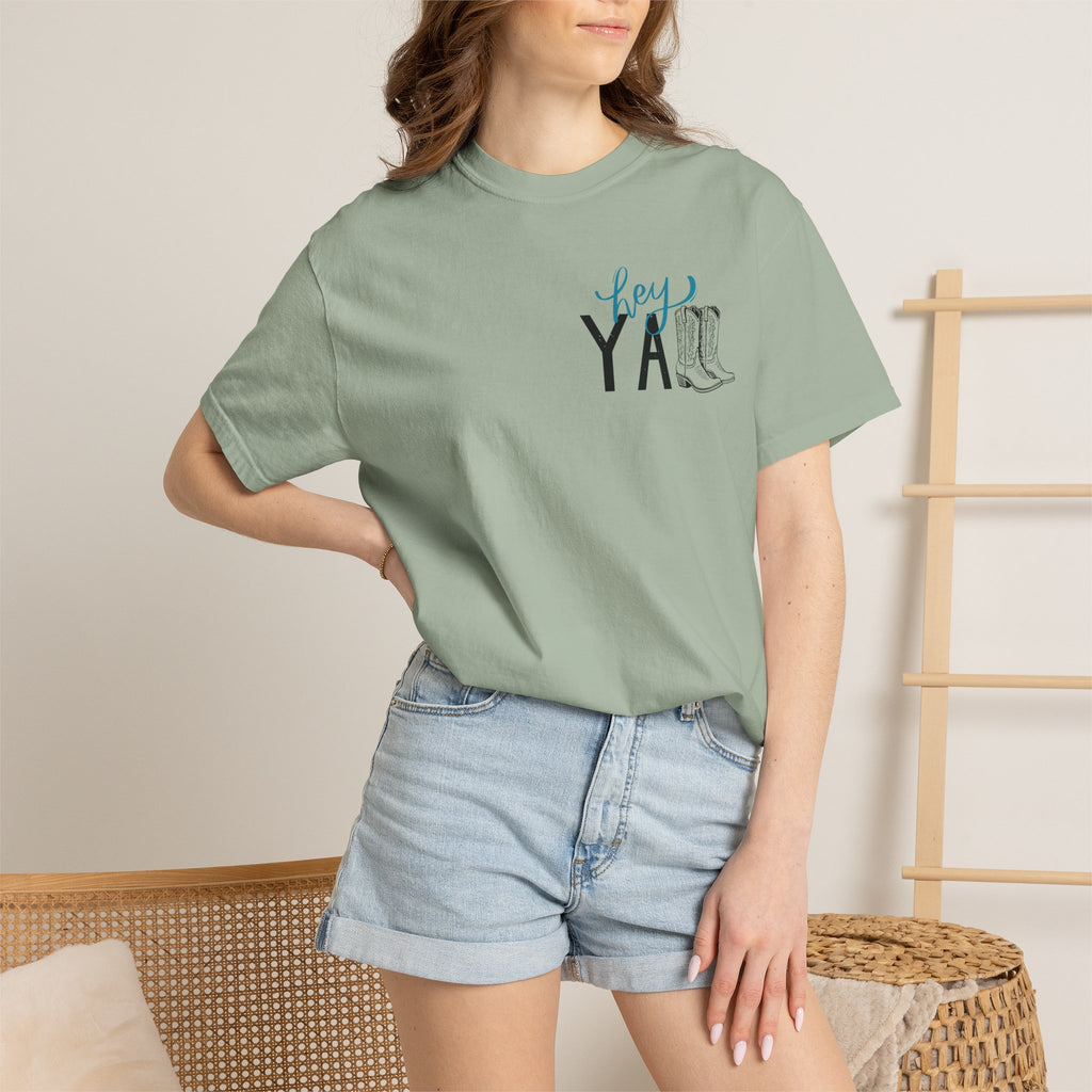 Hey Ya Cowboy Boots T‑Shirt