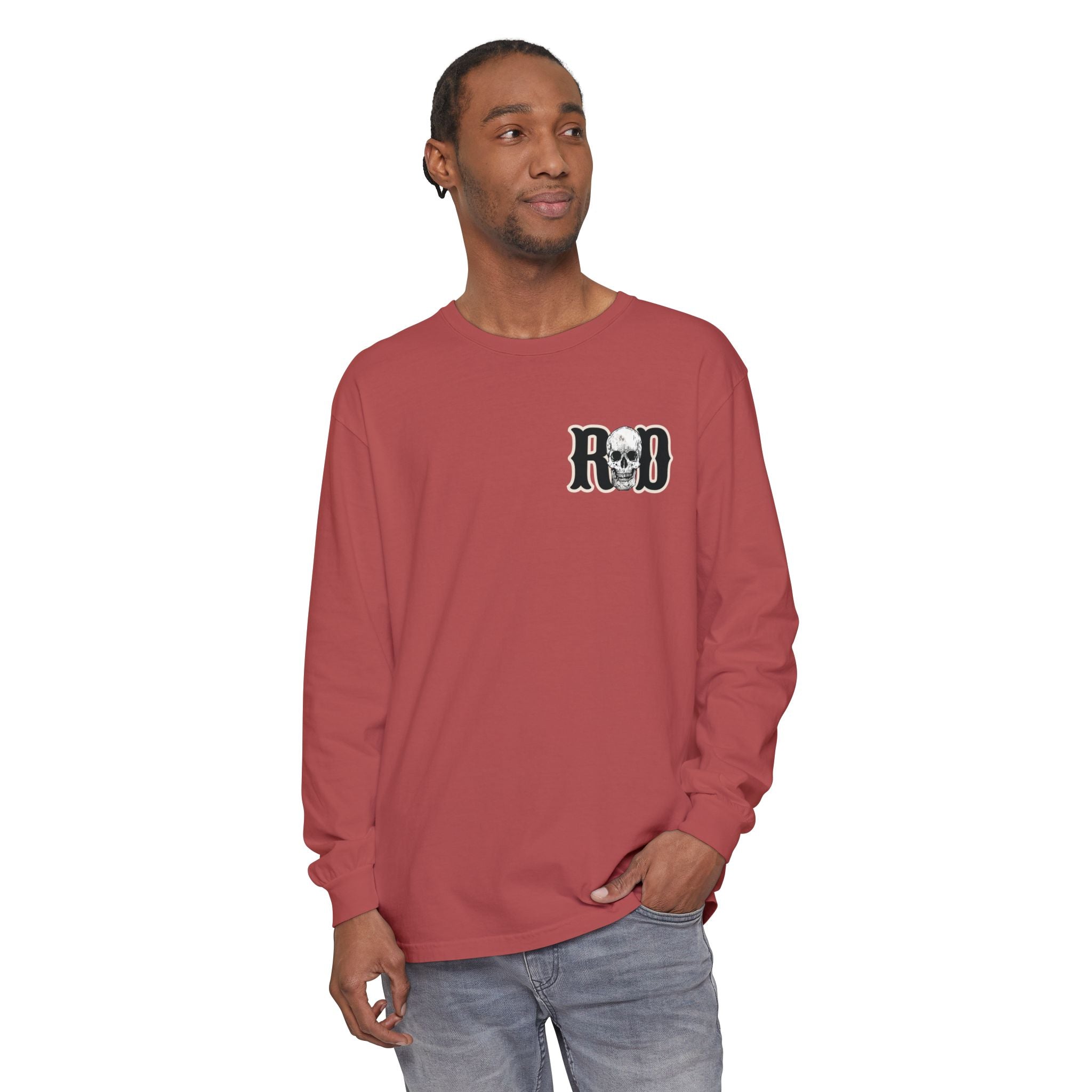 Reckless Darling Skull Long Sleeve Tee