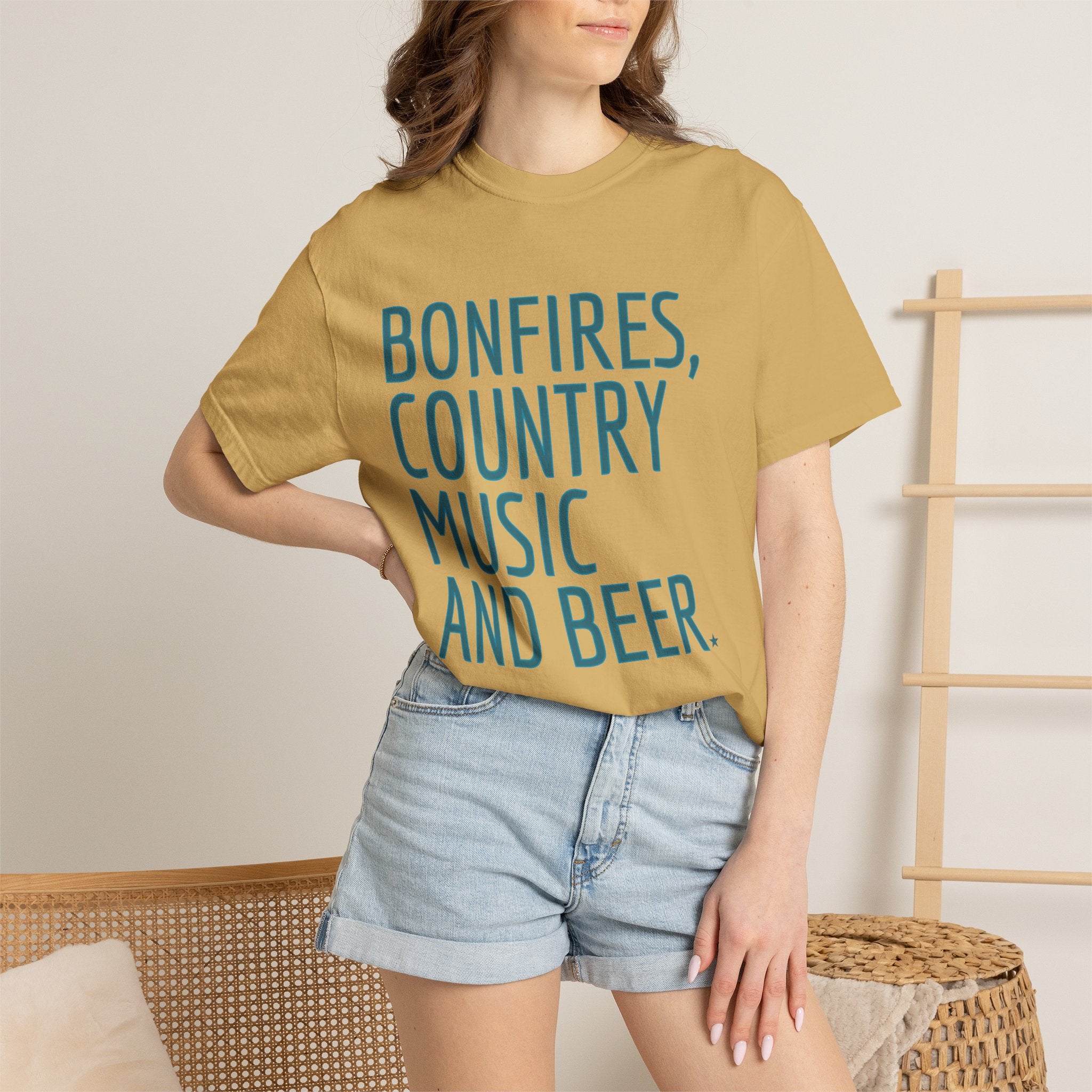 Bonfires, Country Music and Beer T-Shirt