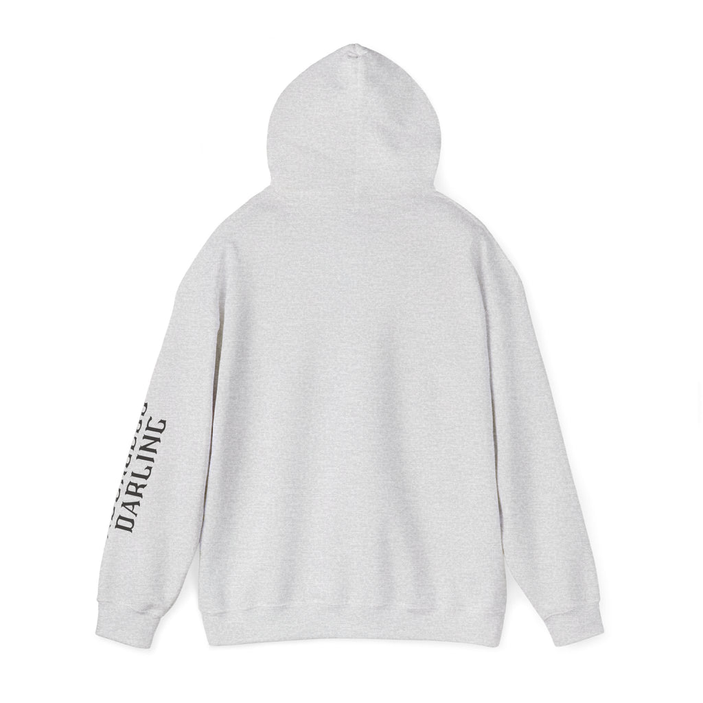 Chaos Hoodie - "I Bring The Chaos" Graphic Hooded Sweatshirt with Sleeve Text