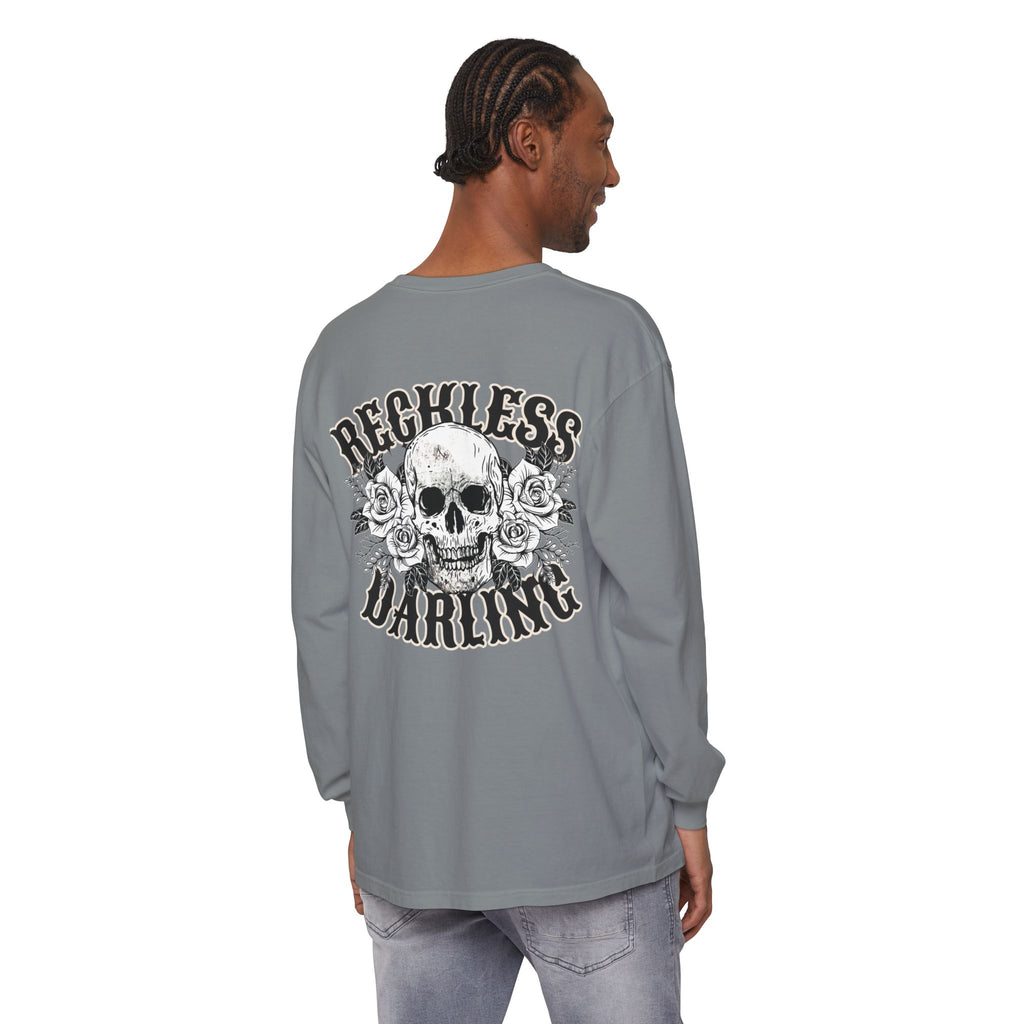 Reckless Darling Skull Long Sleeve Tee