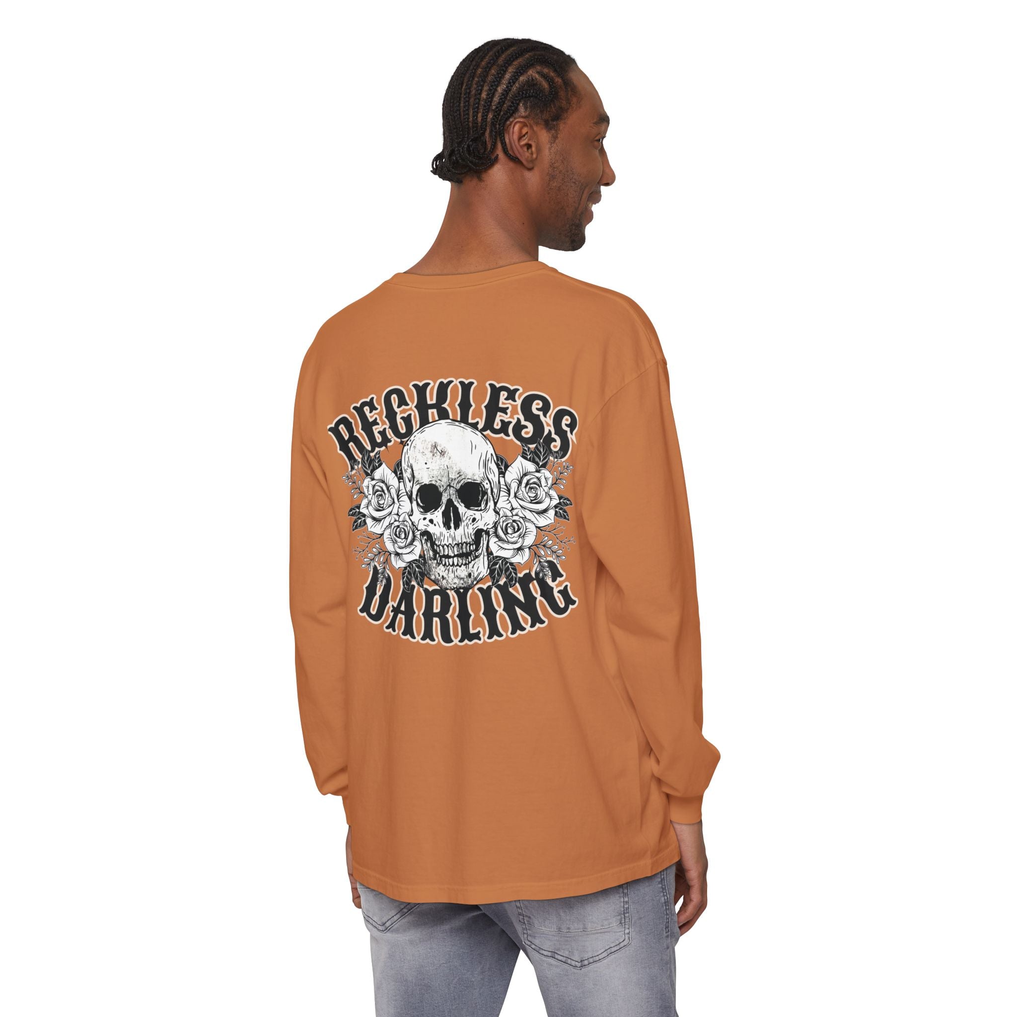 Reckless Darling Skull Long Sleeve Tee