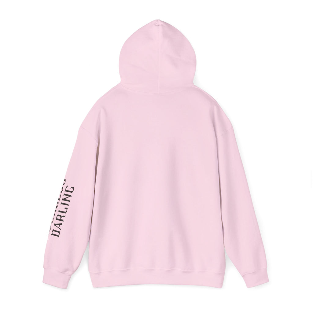 Chaos Hoodie - "I Bring The Chaos" Graphic Hooded Sweatshirt with Sleeve Text