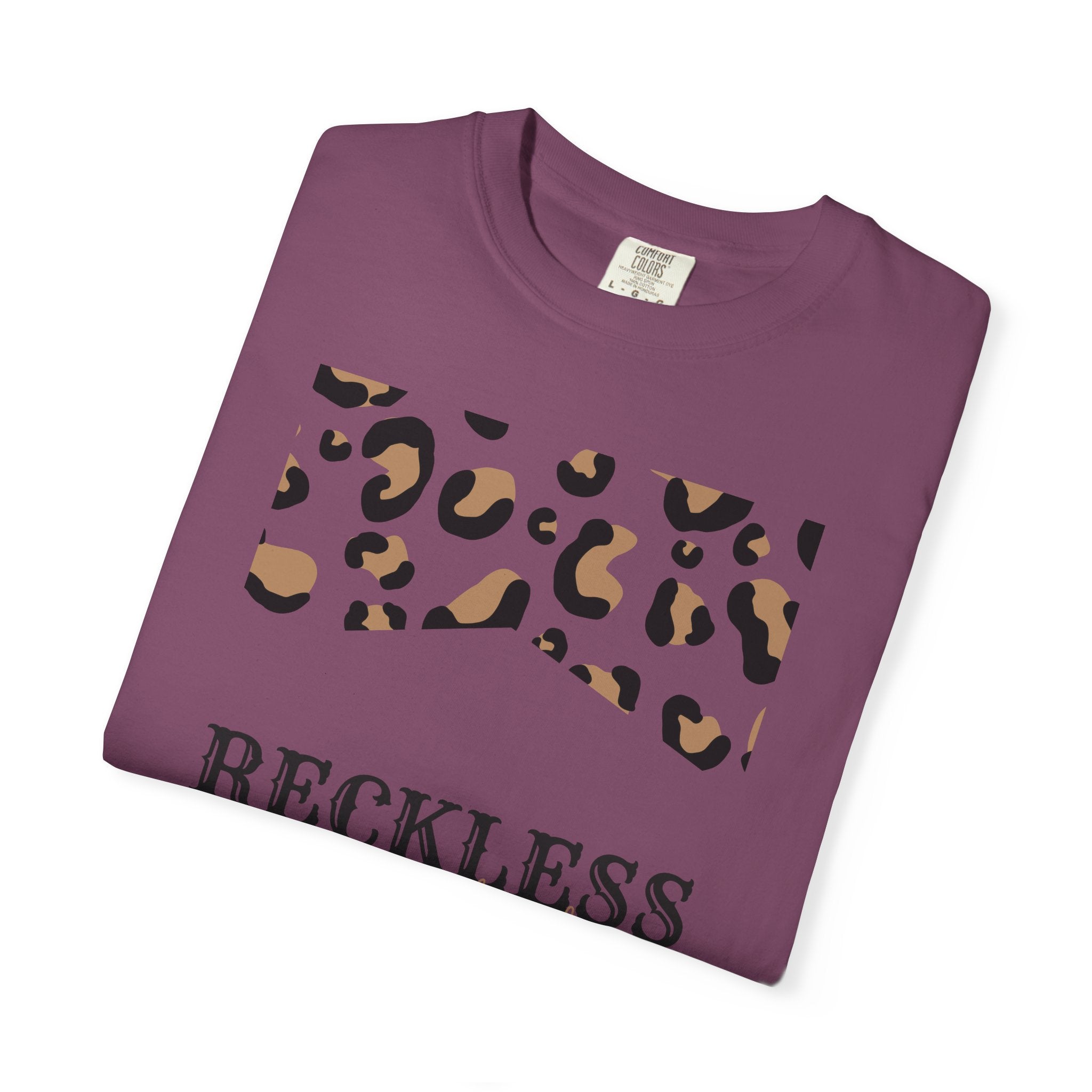 Reckless Darling Leopard Print T-Shirt