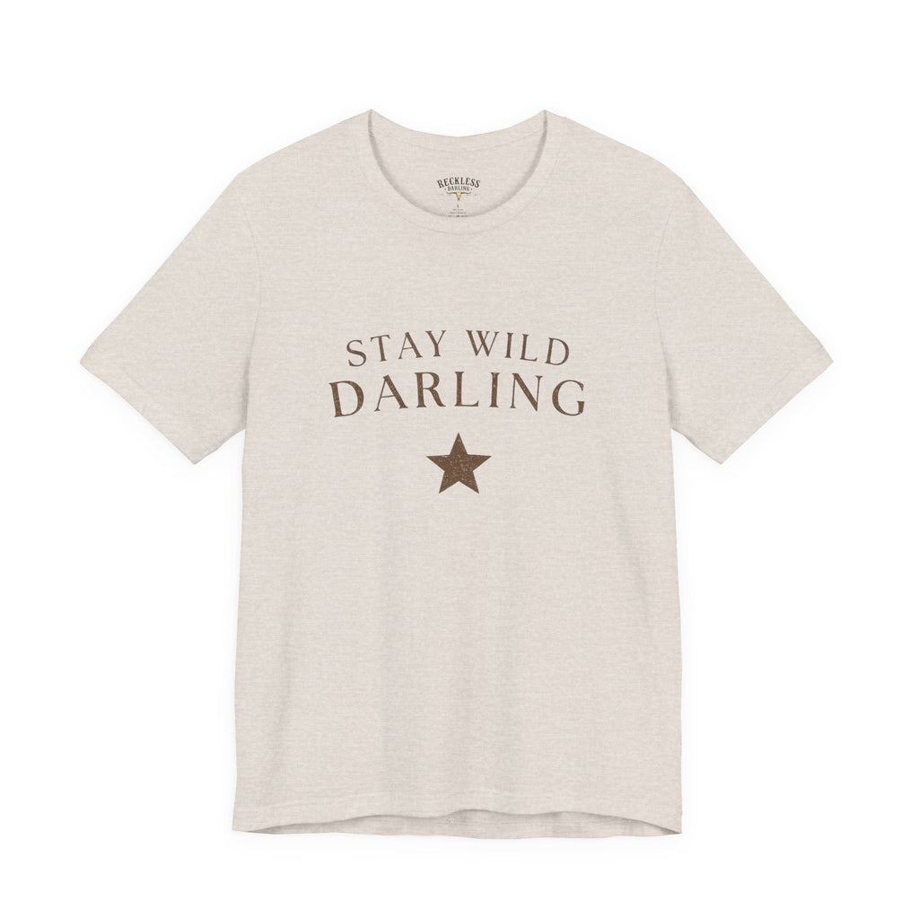 Stay Wild Darling Tee — Vintage Star Graphic T‑Shirt