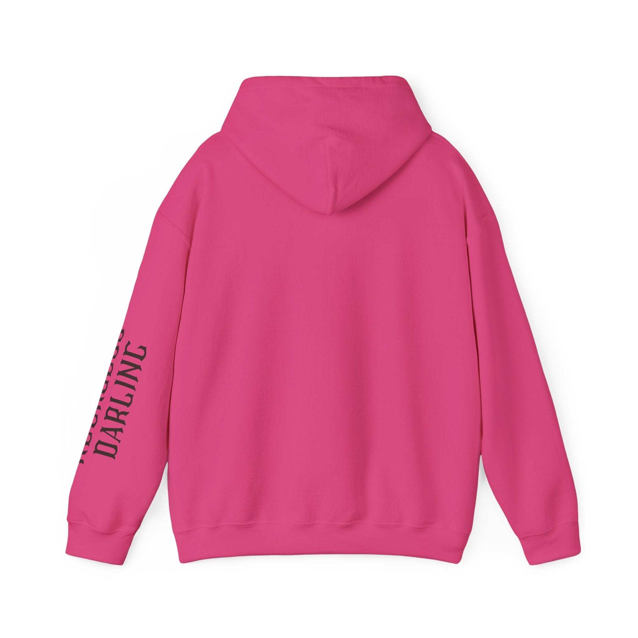 Chaos Hoodie - "I Bring The Chaos" Graphic Hooded Sweatshirt with Sleeve Text