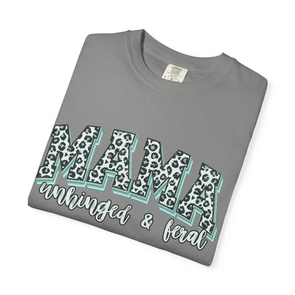 Mama Mom Leopard Print T-Shirt — Mama Managed & Fed Graphic Tee