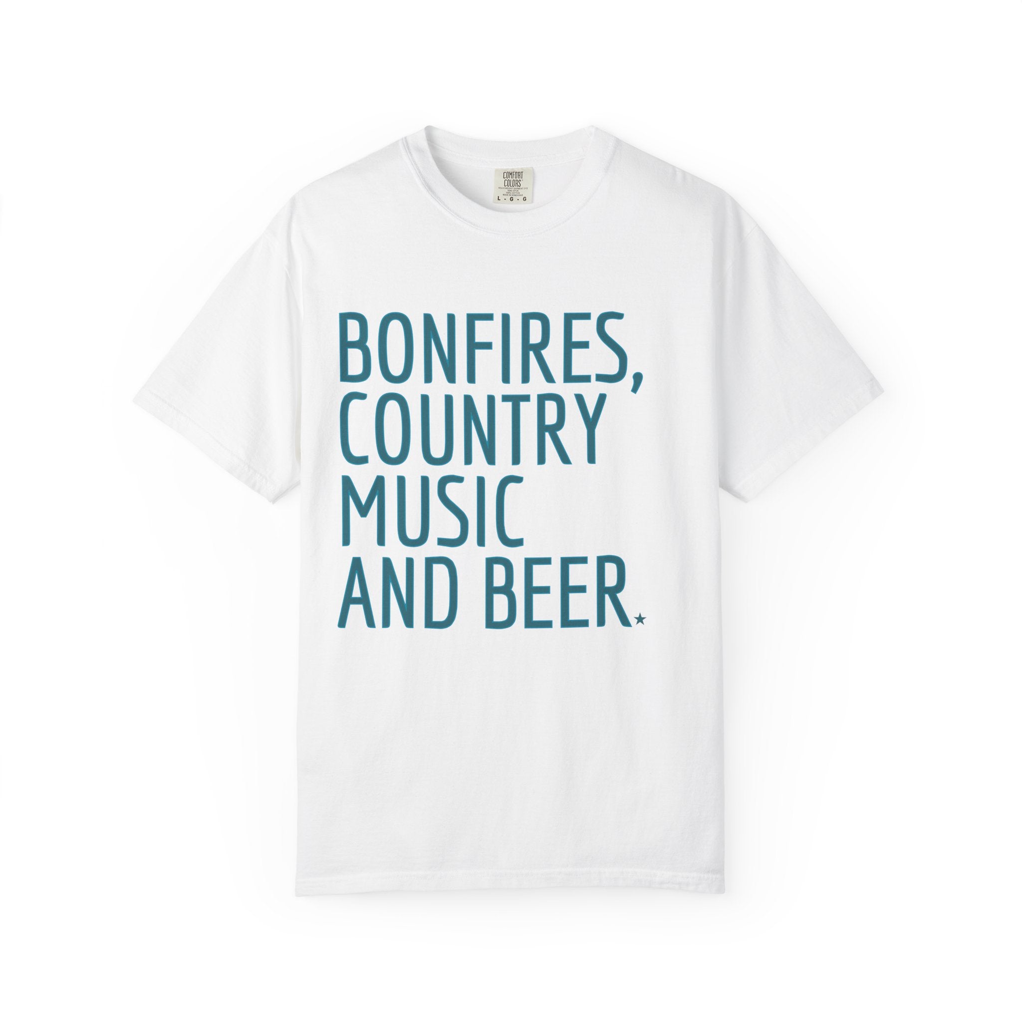 Bonfires, Country Music and Beer T-Shirt