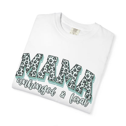 Mama Mom Leopard Print T-Shirt — Mama Managed & Fed Graphic Tee