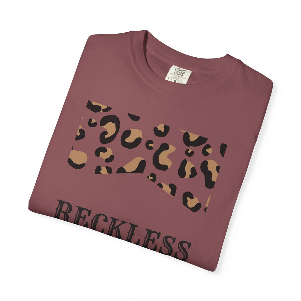 Reckless Darling Leopard Print T-Shirt