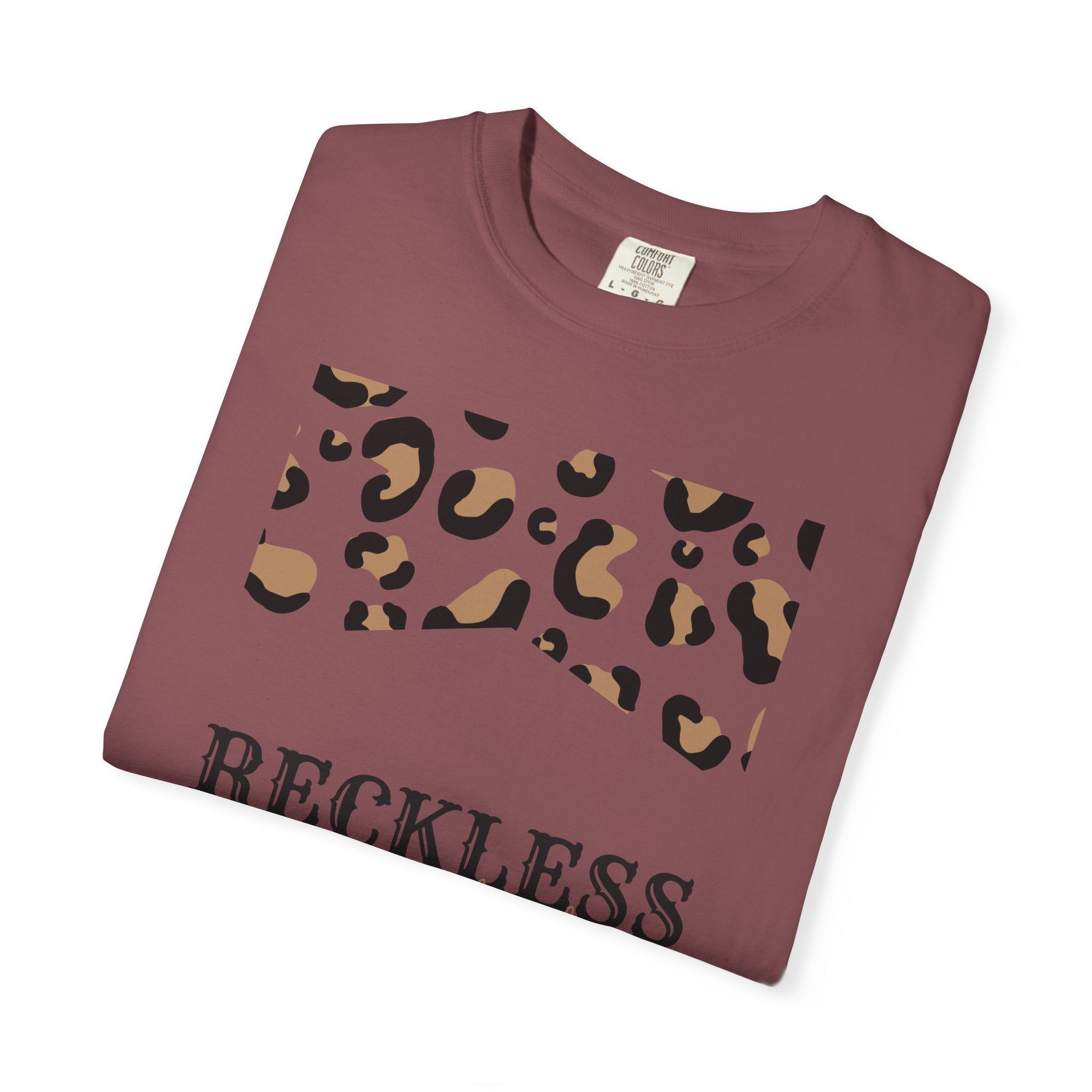 Reckless Darling Leopard Print T-Shirt
