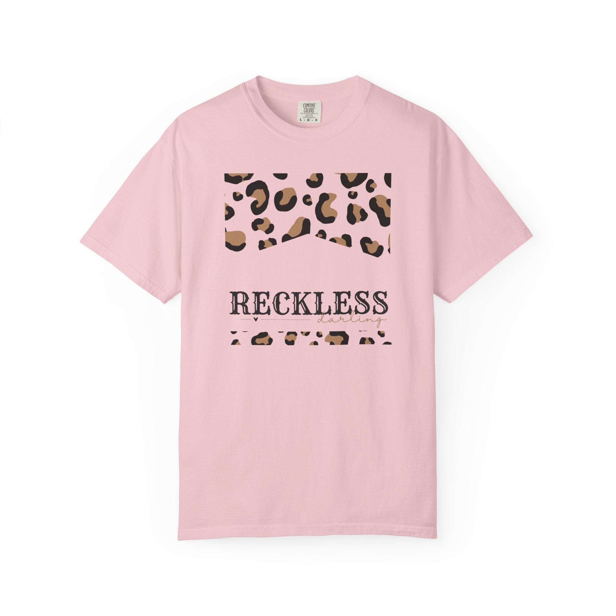 Reckless Darling Leopard Print T-Shirt