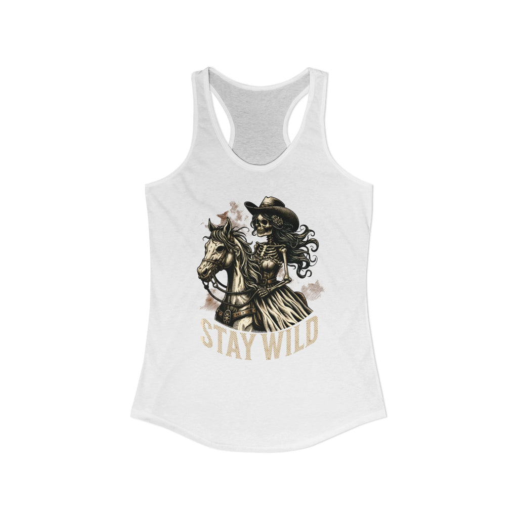 Women's Ideal Racerback Tank - Stay Wild