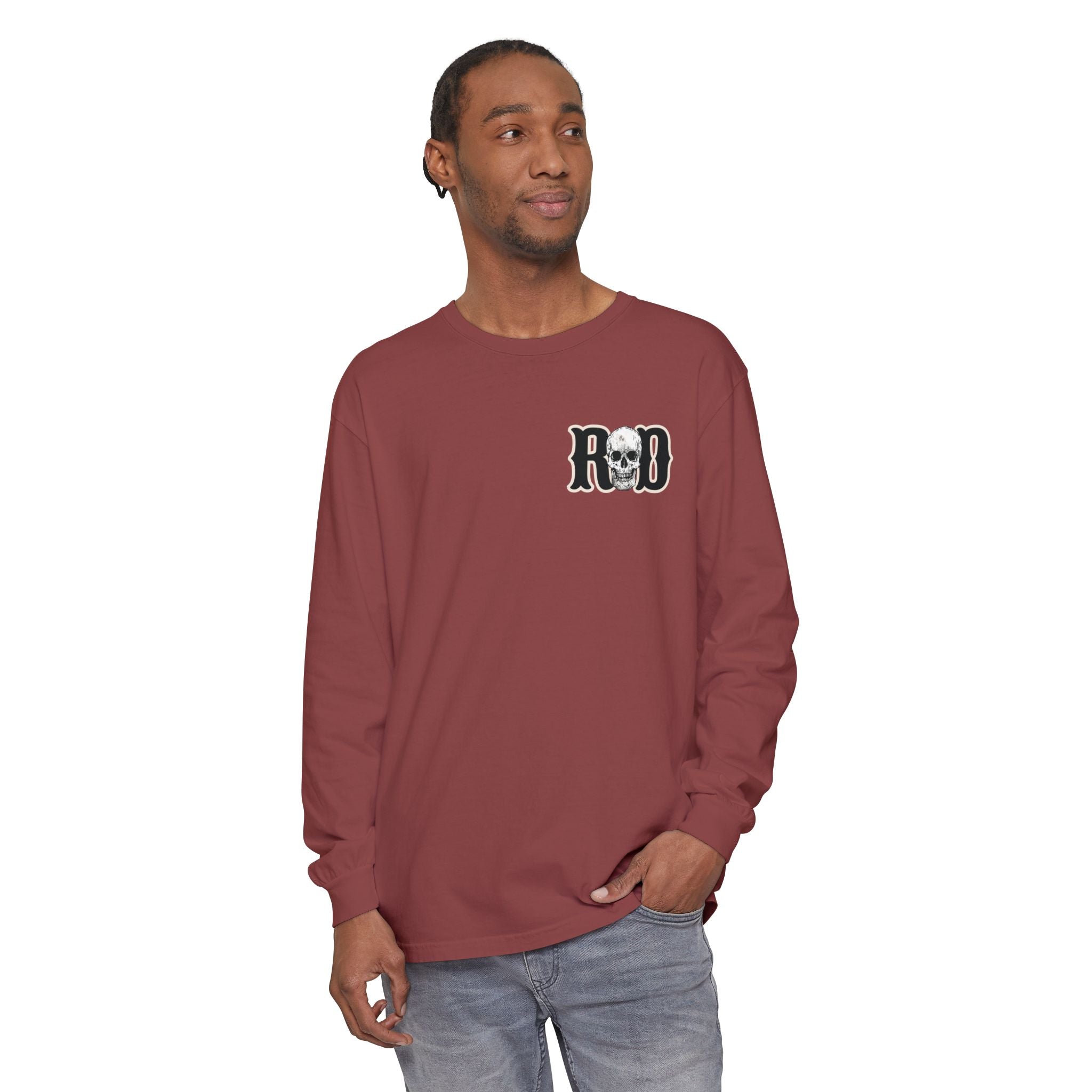 Reckless Darling Skull Long Sleeve Tee