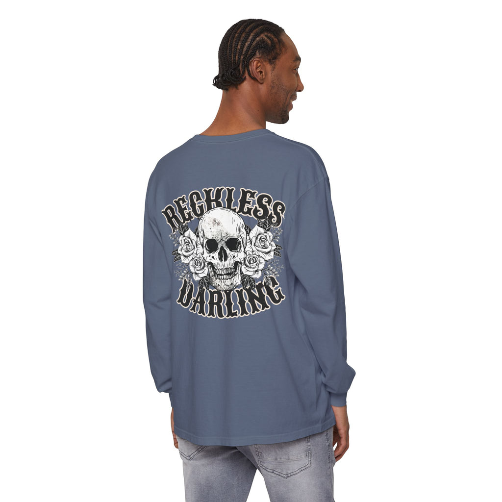 Reckless Darling Skull Long Sleeve Tee