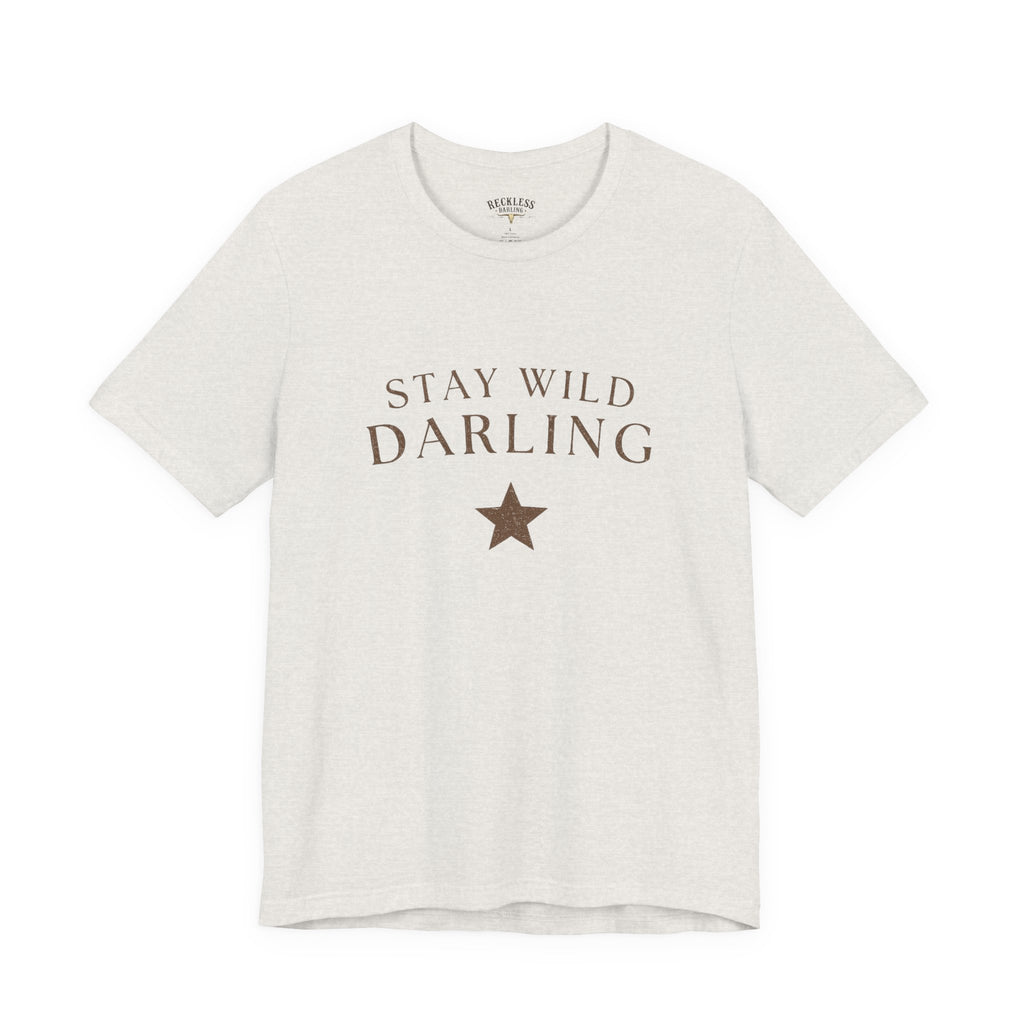 Stay Wild Darling Tee — Vintage Star Graphic T‑Shirt