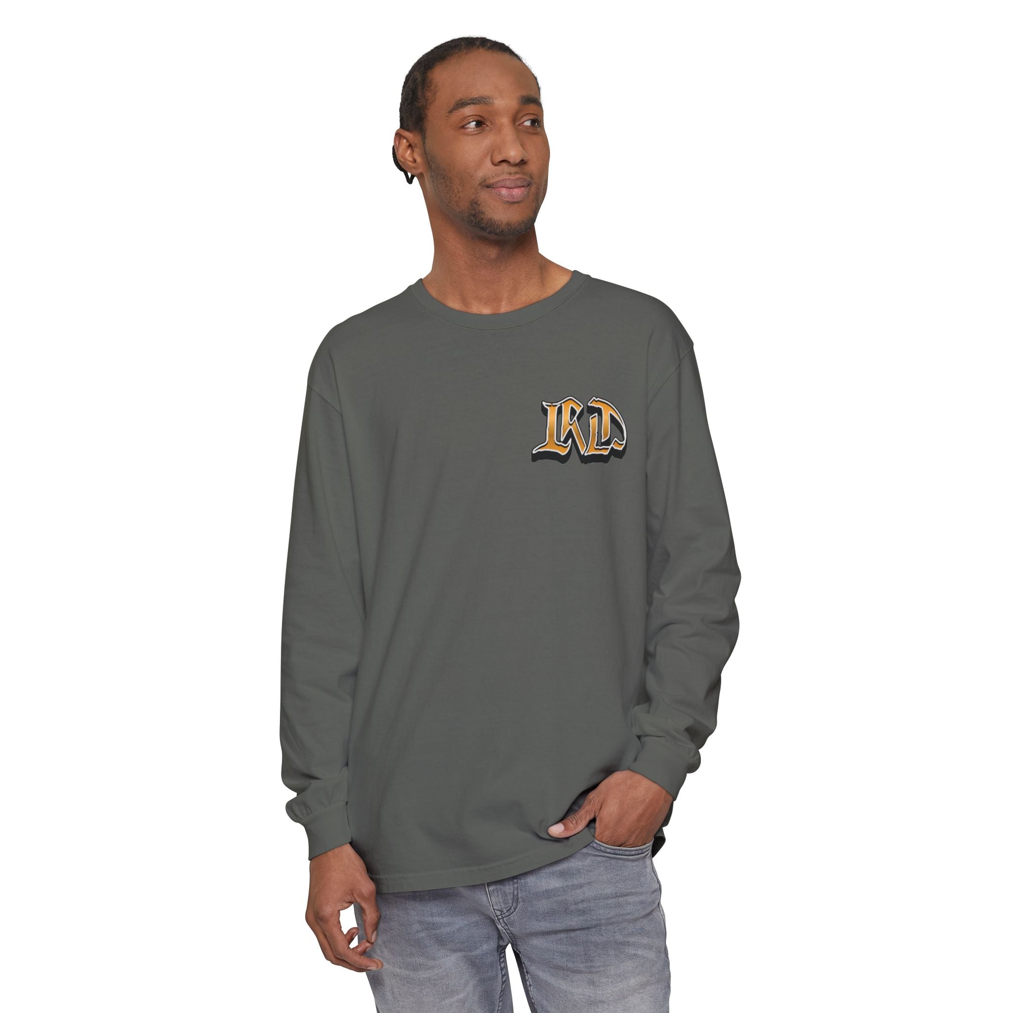 Reckless Darling Long Sleeve Shirt — Skull & Sunflower Graphic