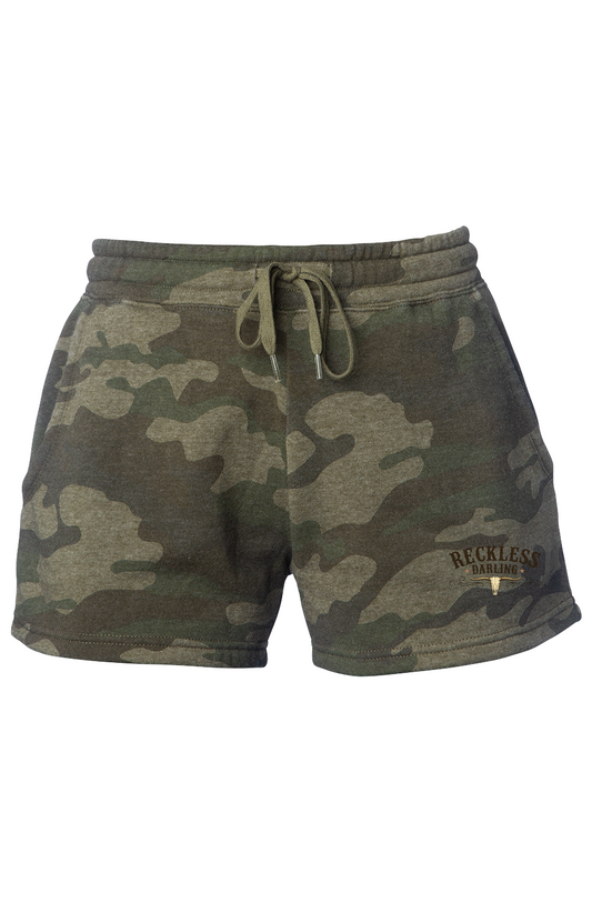 Forest Camo Heather Shorts