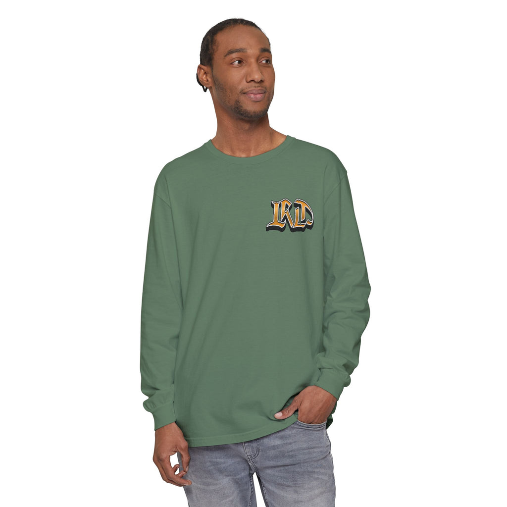 Reckless Darling Long Sleeve Shirt — Skull & Sunflower Graphic