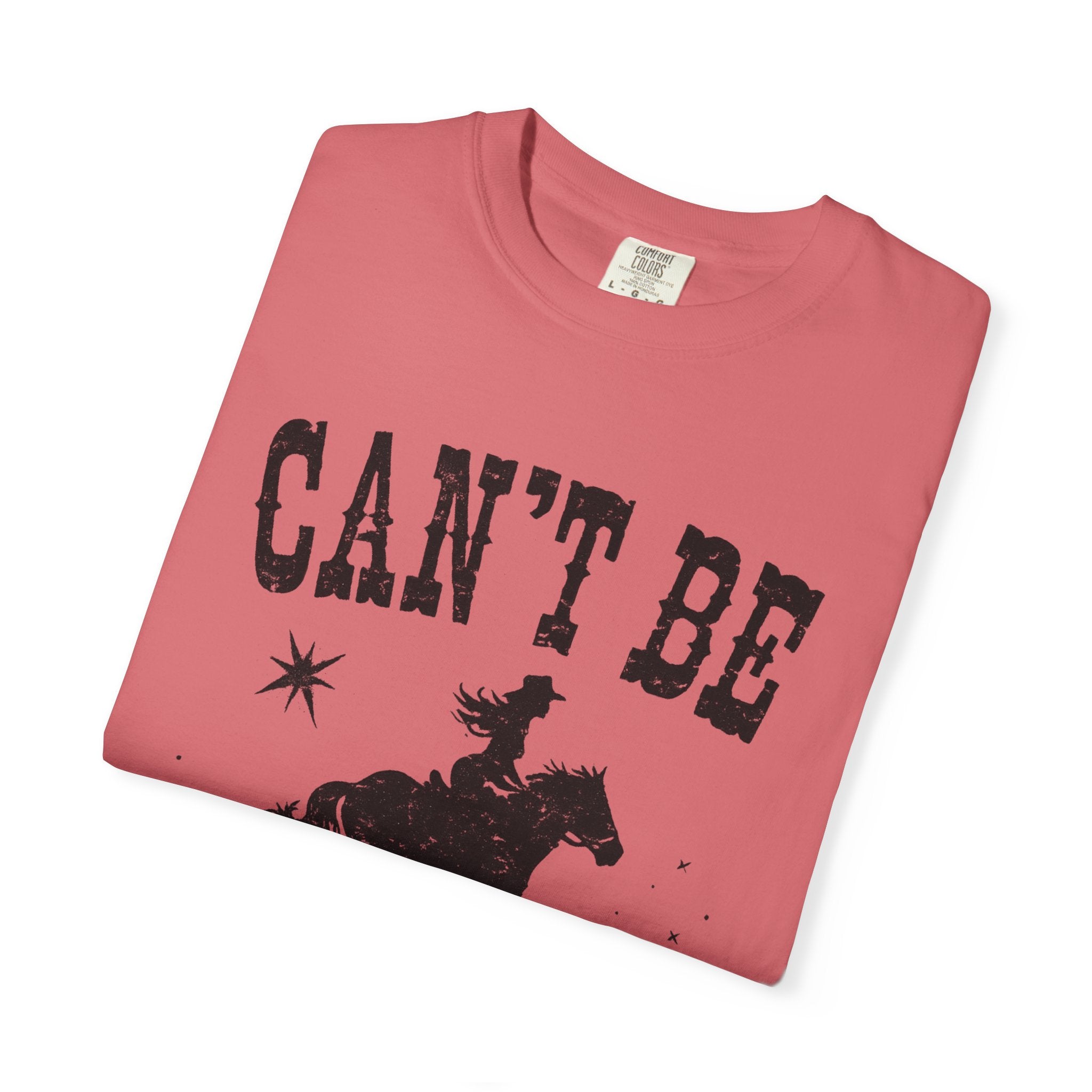 Can’t Be Tamed Western T-Shirt — Cowboy Horse Graphic Tee