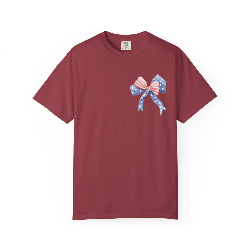 Patriotic Cowboy Boot T-Shirt — "Stars, Stripes & Southern Nights" Design