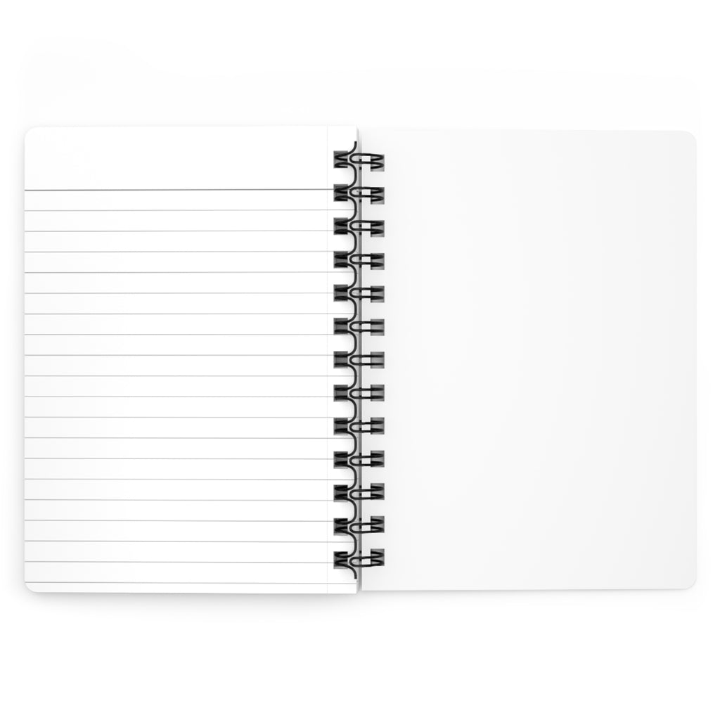 Midnight Confessions Spiral Journal — Night Sky Line Notebook for Late-Night Thoughts & Journaling