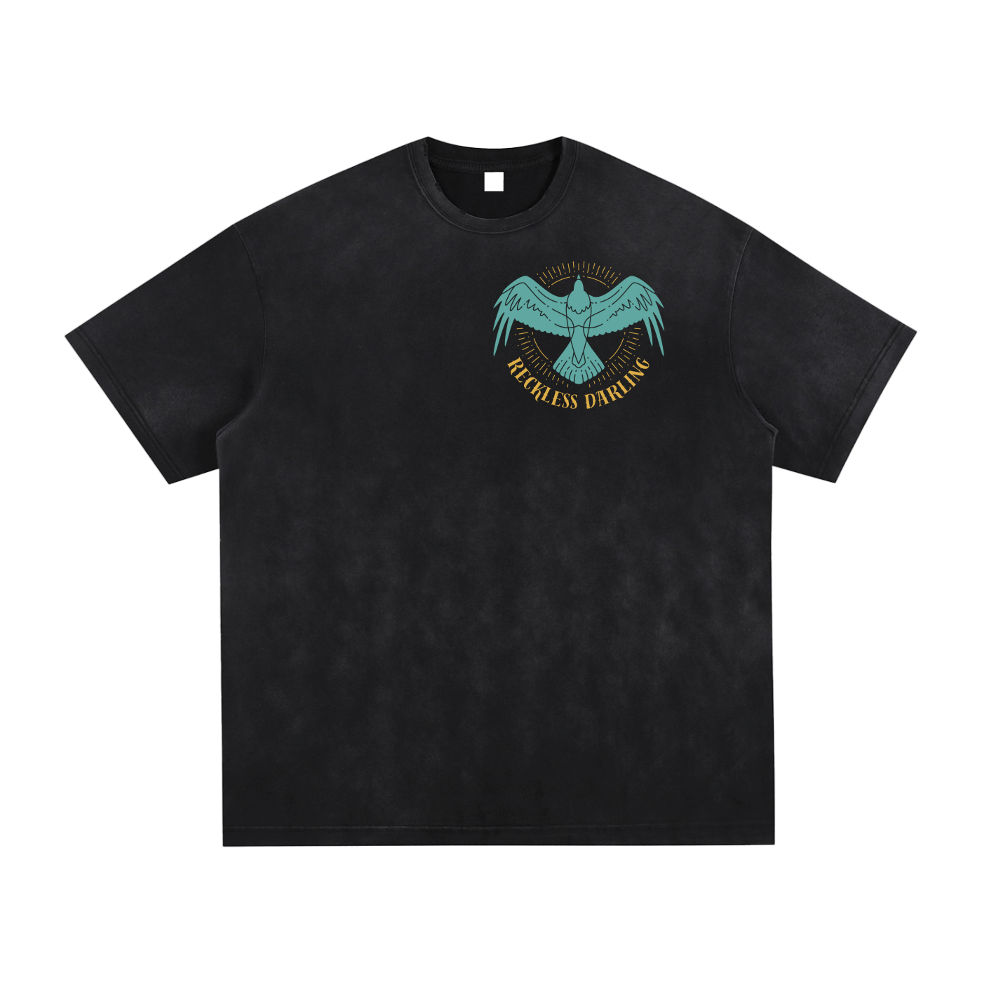 Vintage Washed Hand-Frayed T-Shirt