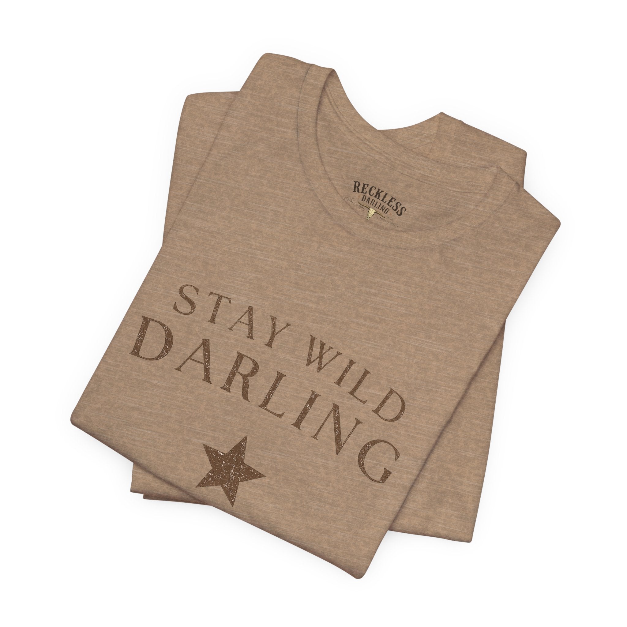 Stay Wild Darling Tee — Vintage Star Graphic T‑Shirt