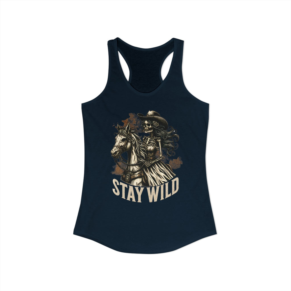 Women's Ideal Racerback Tank - Stay Wild