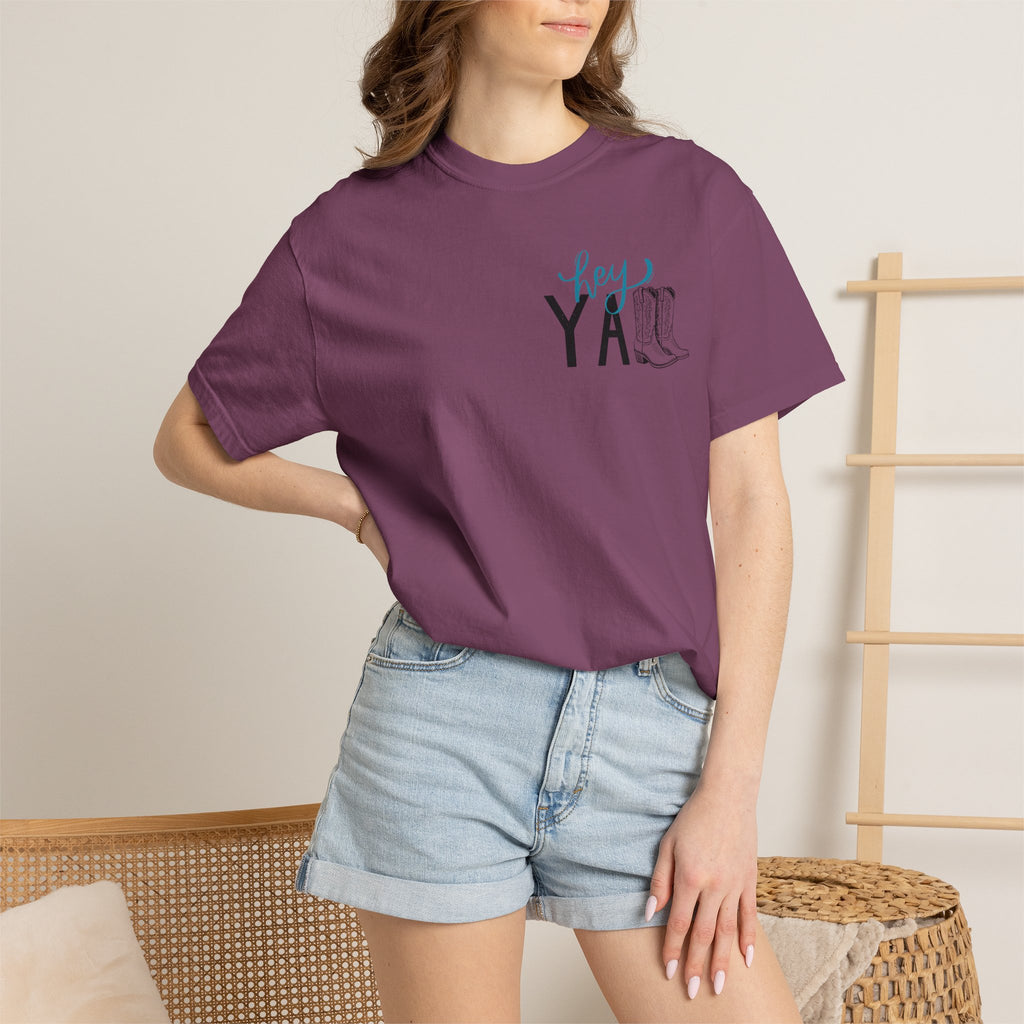Hey Ya Cowboy Boots T‑Shirt