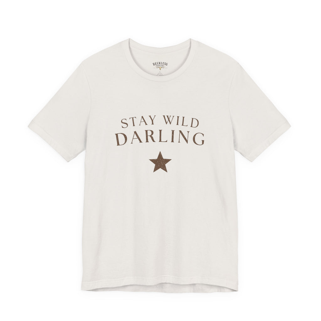 Stay Wild Darling Tee — Vintage Star Graphic T‑Shirt