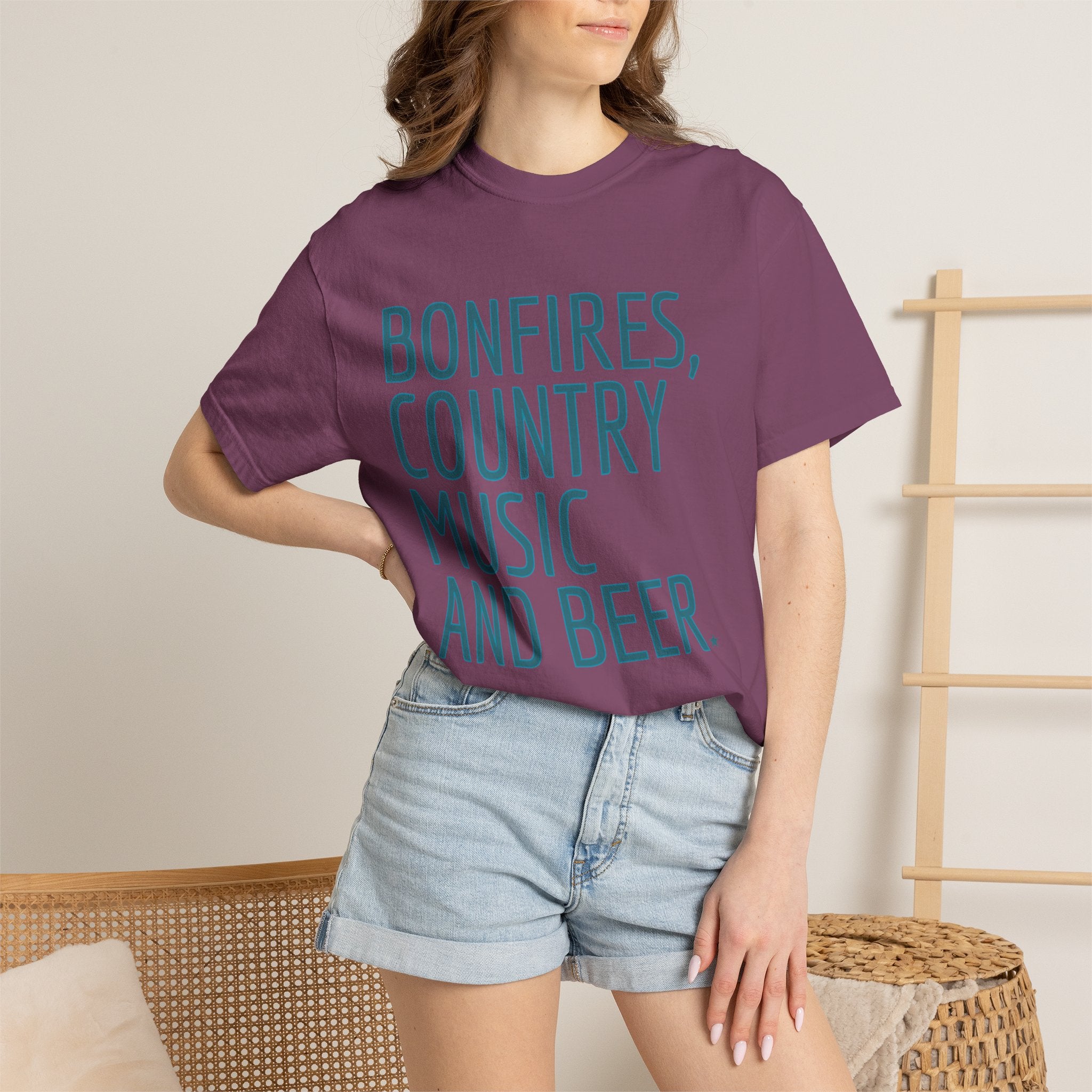 Bonfires, Country Music and Beer T-Shirt
