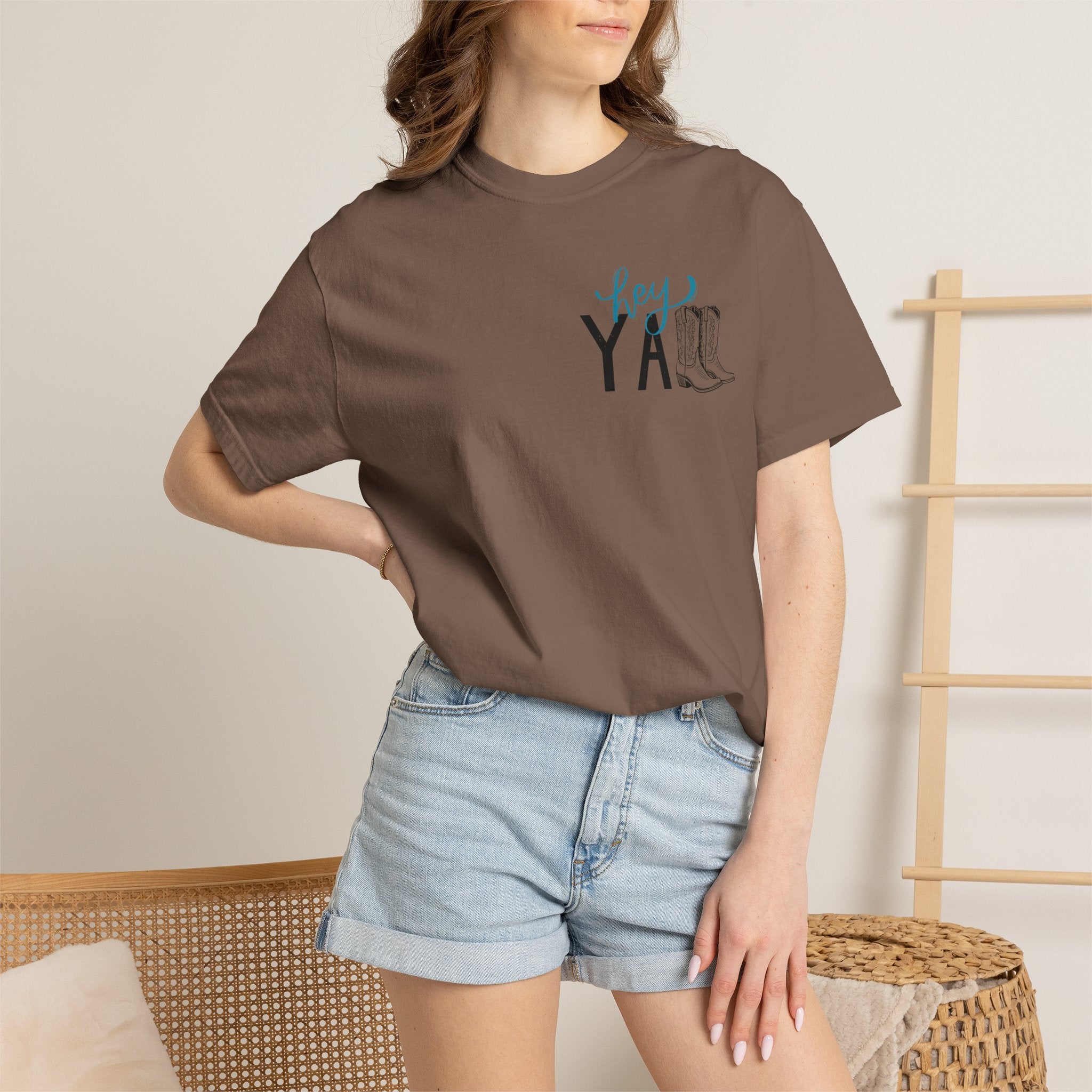 Hey Ya Cowboy Boots T‑Shirt