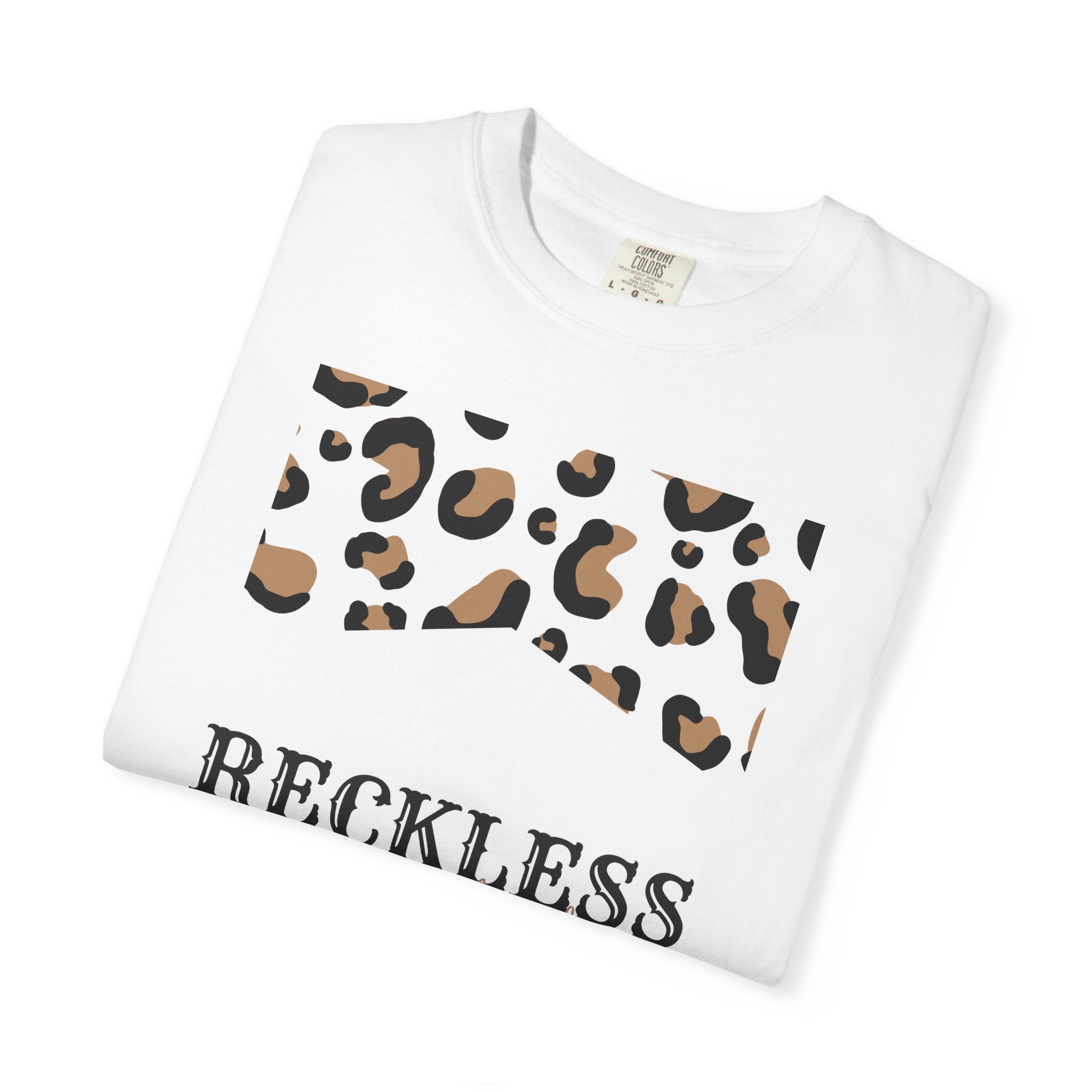 Reckless Darling Leopard Print T-Shirt