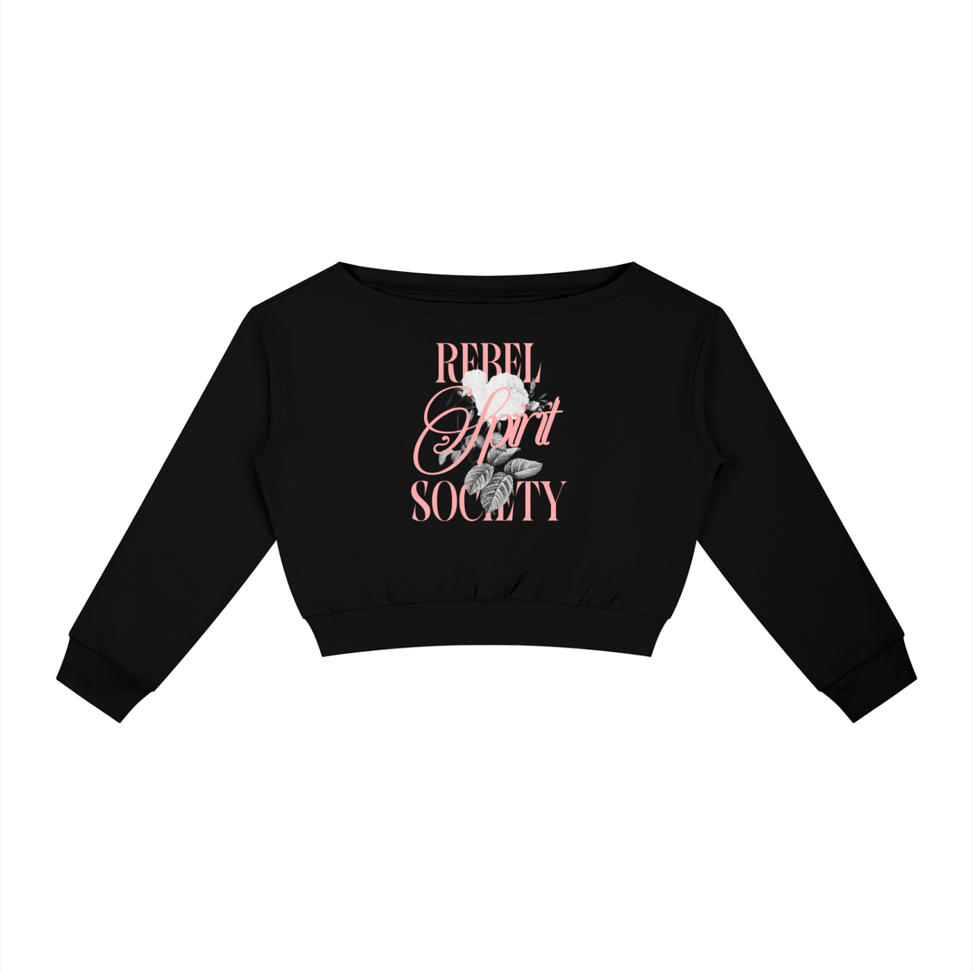 sweatshirt,western,rebel,graphic,offshoulder