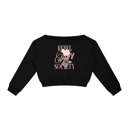 sweatshirt,western,rebel,graphic,offshoulder